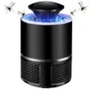 Myggmördare Lampor Radierad USB Electric Mosquito Killer Lampa Fotokatalys Mute Hushållens Bug Insect Trap DH1195