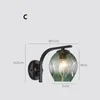 Nordic Modern LED Wandlampen Glazen Bal Badkamer Mirror Nark Stair American Retro Light Sconce Binnenverlichting Fixtures