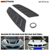 EPMAN Universal Hood Louvers Panelen Luchtstroom Vent Cover Car Dak Decoratieve Intake Hood Scoop 2 Stks EP-TFTY110