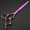 Professional 6 tum Japan 440C Dragon Cut Hair Scissors Cutting Shears Salon Thinning Sissors Barber Makas Frisör SCISSORS1066122