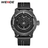 Weide Mens Sport Modell Quartz Rörelse Läderband Band Armbandsur Relogio Masculino Army Militär Clock Orologi Uomo Hour