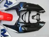 Röd vitblå Fairings för Honda CBR900RR CBR919 1998 1999 Fairing Kit CBR919RR 98 99 QR64