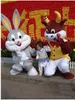 2018 Fabrika yapımı Bugs Bunny Kostümleri Maskot Yetişkin Karikatür Maskot Performans Sevimli Karikatür Tavşan karakter Maskot