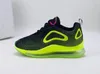 الاطفال الرضع Nike Air Max 720 72c الاحذية وسادة أسود أنثراسايت الذئب الرمادي أولاد بنات أطفال الركض أحذية متعددة الألوان المدربين البحر غابة بلو