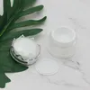 2022 Nieuwe 5G 10g Crown Cosmetische Crème Jar Luxe Lege Cosmetica Container met Crowns Cap Wit Goud Zilver