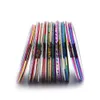 30pcs/set Nails Striping Tape Line Mixed Colorful Nail Art Stickers Strip Rolls Decals for Decorations