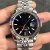 Hombres que venden la mejor calidad 41MM AR Factory V2 esfera negra Automático 2824 Eta 904L Steel Jubilee Bracelet Men 126334 Datejust Relojes de pulsera