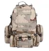 50LアウトドアバックパックMolle Tactical Backpack RuckSackスポーツバッグ防水キャンプのハイキングバックパック