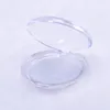 Descartável vazio Falso Limpar 3D redondo Cílios armazenamento caso Eye Makeup Ferramenta Transparente Falso elegante DIY Cílios Pacote Blister DHL grátis