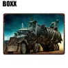 2020 Mad Max Movie Metal Tin Sign Wall Plate Poster Vintage Cinema Pub Bar Retro Målning Personlighet vardagsrum Hemväggdekor9373957