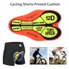 5D Silicagel Pad Ademend Fietsen Shorts Kussen Fiets Mountain MTB Riding Base Kussen Outdoor Biking Ondergoed