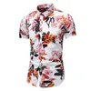 5XL 6XL 7XL chemise hommes été nouvelle personnalité de la mode imprimé à manches courtes chemises hommes décontracté grande taille plage chemise hawaïenne