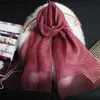 Fashion-190cm*70cm silk and wool double layer scarf long scarf thin and soft