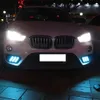 2 SZTUK LED DRL Dzienne światło dzienne światła dzienne dla BMW X1 F48 F49 2016 2017 2018 2019 z żółtym skrętu sygnał i niebieski światło nocne