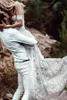 Style country Off Waheth Weace Wedding Dresses Bohemian Mermaid Long Bridal Abito da sposa Beach Vestido de nobu3384804