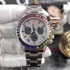 4 Style Top Selling Top Quality Gul Gold Strem 116598 RBOW Rainbow Diamond Bezel Automatic Movement Men Luxury Watch No Chronograph