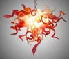 100% Mouth Blown CE UL Borosilicate Murano Glass Dale Chihuly Art Lighting Stylish Simple Design Chandelier Led