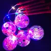 Светятся в темноте игрушечные портативные фонарики Star Ball красочные Glow Ball детская игрушка день рождения украшения подарок для девочки S221