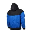 Bluza marki Windrunner Hoodie Men Men Kurtak Kurtka Płaszcz długi rękaw z logo jesień sport