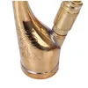 Environmentally Friendly Magnetized Filtration Retro Water Tobacco Bottle Pipe Hot-selling Engraved Pure Copper Fine Classical Pipe Pipe and