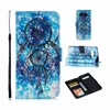 Färgglada Print PU Läderfodral för Samsung Galaxy S10 Plus Flip Cover Card Plånbok Ställ Telefonväska M10 A60 A70 Not 10