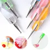 NA025 5 Pz / set Penna a due vie per unghie Gel Polish Builder DIY Nail Art Design Marbleizing Nail Manicure Pittura Set di strumenti di disegno