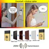 Wireless Voice Home Doorbell Electric Remote Phone Ring Intercom 200M Transmission - Gold