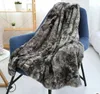 Faux Fur Fleece Blanket Throw Soft Fur Throw Blanket on the Couch Long Shaggy Fuzzy Faux Bed Sofa Blankets Warm Cozy1