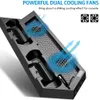 Yoteen accessoires pour contrôleurs minces support Vertical ventilateur de refroidissement double Station de charge pour chargeur mince Dock USB Fans5922807