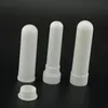 1000 jogos / lote venda quente em branco inalador nasal varas, plástico em branco aromaterapia inaladores nasais para diy óleo essencial lx7171