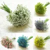 Babysbreath Artificial Flowers Fake Gypsophila DIY Floral Bouquets Arrangement Wedding Home Garden Party Decoration 16pcs per set