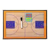 Placa de treinamento de basquete dupla face treinadores prancheta seca apagar w marcador basquete tático board2698