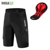 Wosawe Vélo Short De Cyclisme Un Pays De Montagne Short De Descente Loisirs Temps Vélo Pantalon Vitesse Do One Gel De Silice Shorts