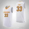 Tennessee Voluntários College 4 Jacob Fleschman Basketball Jersey 5 Almirante Schofield 33 Zach Kent 35 Yves Pons Costume Número Personalizado Nome