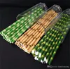 Colorful biodegradabile Bamboo bambù cannucce paglie di carta Eco-Friendly 25Pcs un partito del lotto Utilizzare cannucce di bambù cannuccia sulla promozione