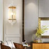 Nuovo e moderno in cristallo lampada da parete luce lusso salotto Nordic stanza decorazione dell'hotel luci LED MYY