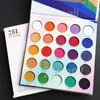 Make-up-Lidschatten-Palette 25L Live In Color Lidschatten 25 Farben machen das Leben bunt, matt, schimmernd, Lidschatten-Hill-Palette, Schönheitskosmetik