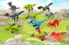 24 scatole in un set di blocchi di assemblaggio di uova di dinosauro regalo per bambini piccole particelle adatte a giocattoli puzzle