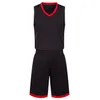 2019 Nuevas camisetas de baloncesto en blanco con logotipo impreso Tamaño para hombre S-XXL precio barato envío rápido buena calidad Negro Rojo BR0004