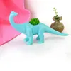 Colorful dinosaur animal planter flowerpot Plastic for Cactus Succulent Bonsai Plant Pot Flower bonsai Pots Container garden decoration