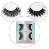 2 paires de cils fluides naturels cheveux réutilisables cheveux yeux épais cils cils à la main 3D faux cils femmes femmes maquillage outils en gros