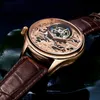Real Tourbillon GUANQIN 2019 Clock Sapphire watch Mechanical Hand Wind style clock men watch Top brand luxury relogio masculino