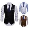 Gilet da uomo Gilet da sposa Abito casual Gilet da uomo Gilet da sposo Homme Colete Masculino Giacca da lavoro formale sociale maschile