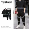 Hot New Round Neck Trajes para hombre Ropa Moda Verano Casual Pantalones de manga corta Chándales Diseñador de impresión Running Sport T-shirt Sets