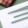 13 pçs / set verde maquiagem profissional escovas portáteis cosméticos completos compõem escovas ferramenta Foundation Eyeshadow Lip Brush