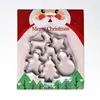Stampo per biscotti natalizi in acciaio inossidabile 5 pezzi/set Stampo per torta Set di strumenti per la cottura Gadget per forniture da forno
