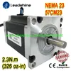 새로운 도착 NEMA23 스테퍼 모터 57CM23 8 mm 샤프트 5 A 2.3 N.M 토크 76 mm 길이 4 전선 정품 리드 샤인 더 나은 품질