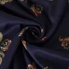 Mode-foulard en soie 90 cm * 90 cm nouveau géométrique célèbre famille voyage foulard dames grand foulard carré femme foulards