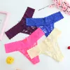 DHL Gratis Schip Tiener Meisjes Sexy Kant Slipje Thong Ultra Dunne Lage Taille Slips Ondergoed G-Strings Tangas Vrouwelijke Kleine Size Intimates 8018