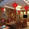 Chinesisches Neujahr Vliesstoffe DIY Rote Farbe Laterne Dekorationen Für Home Festival New House Laterne Decor